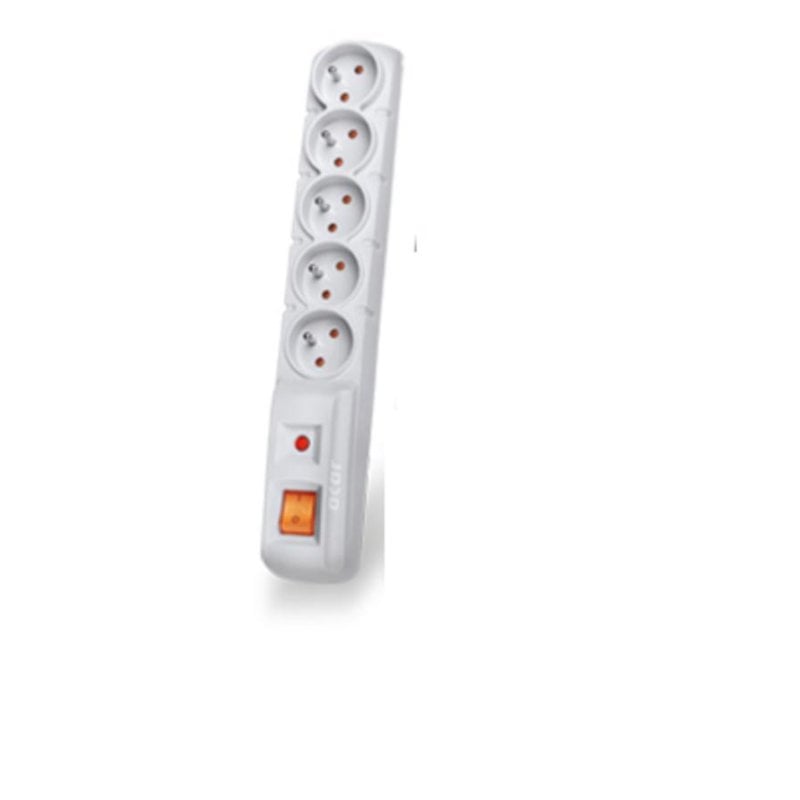 Regleta Acar Acar F5 5 Tomas con Interruptor y Protección Sobrecarga