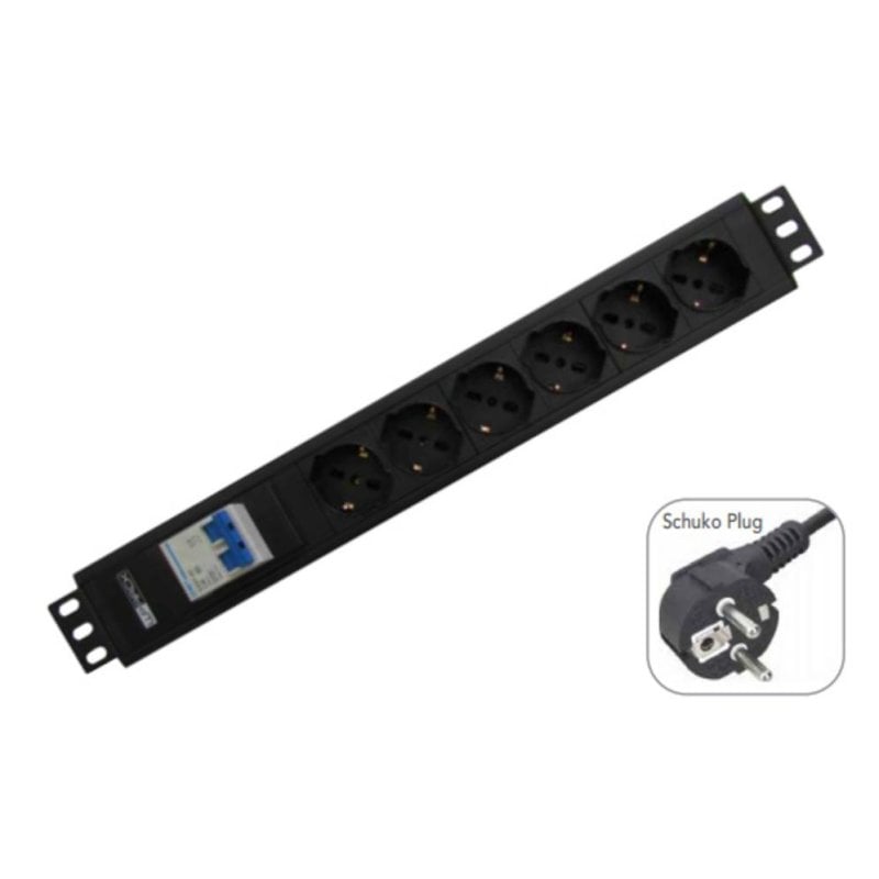 Regleta WP WPN-PDU-G02-12 12 Tomas con Interruptor y Protección Niño