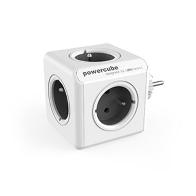 Multiprise Power Cube Original 5 prises type E grise 16 A intérieur