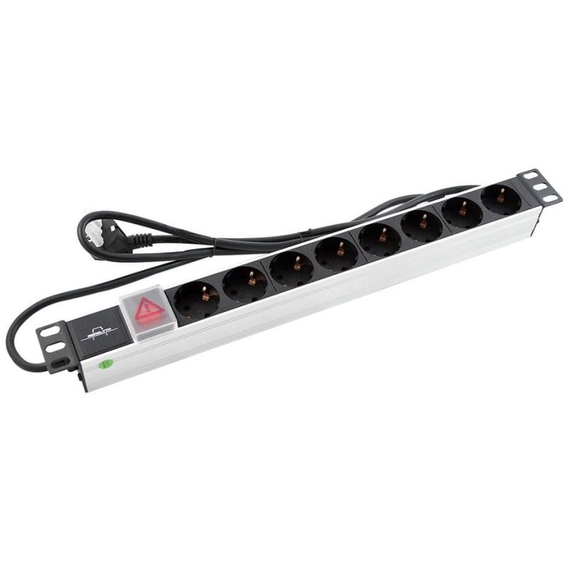 Multiprise pour rack Monolyth 3050001 8 prises Schuko