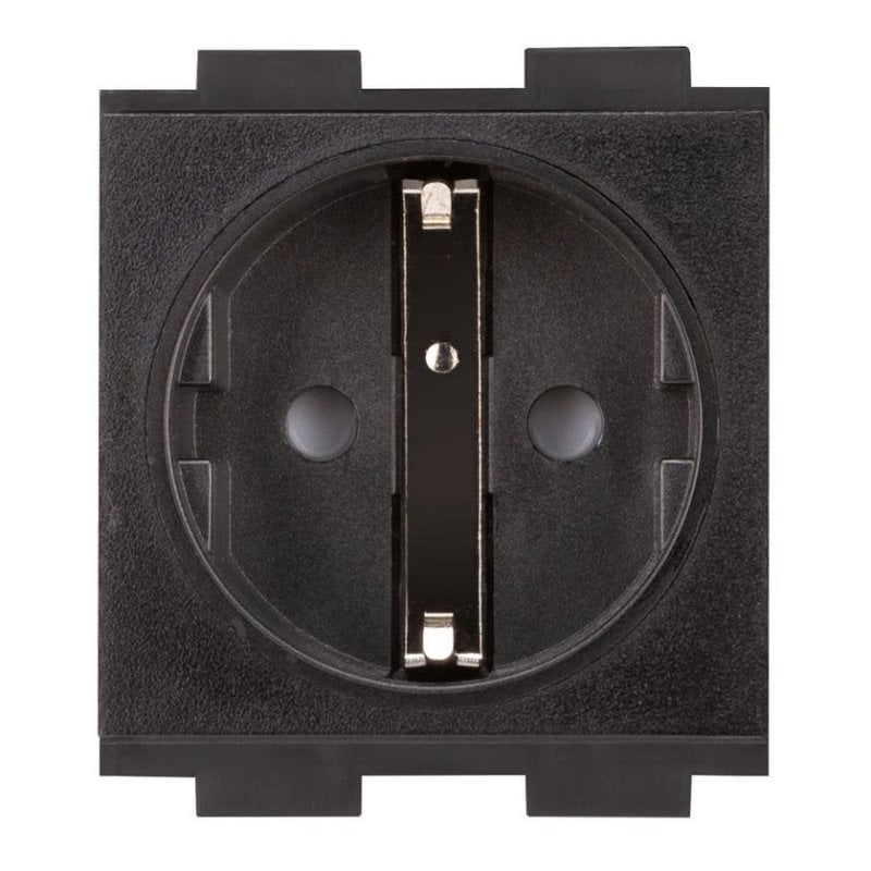 Regleta Crestron FT2A-PWR-EU-1-BASIC 1 Tomas Tipo F 10 A Negro