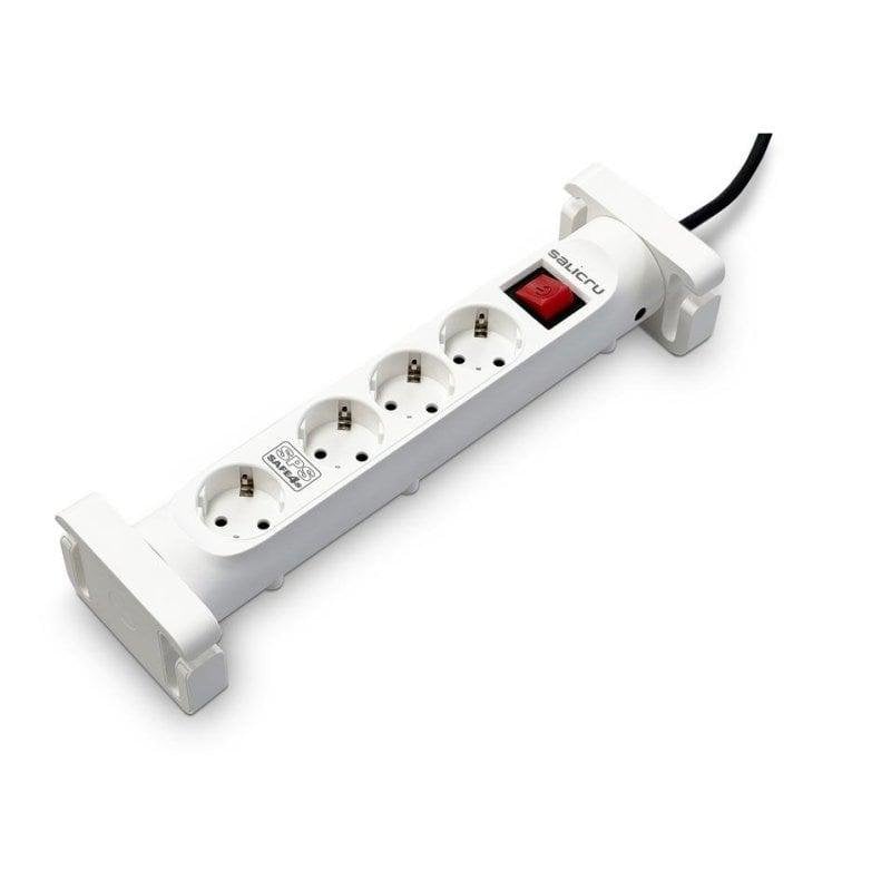 Limitador de tensión Salicru SPS SAFE 4S 4 salidas AC Tipo F 350J blanco