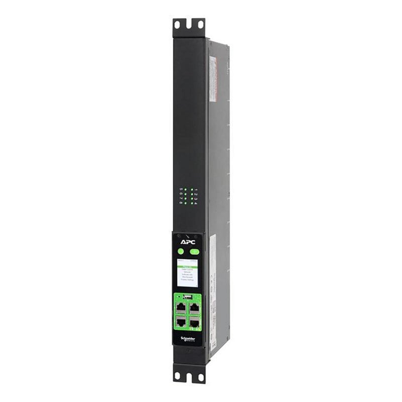 Regleta APC EPDU2016S 8 Tomas Conmutado 1U Monofásico Vertical Negra