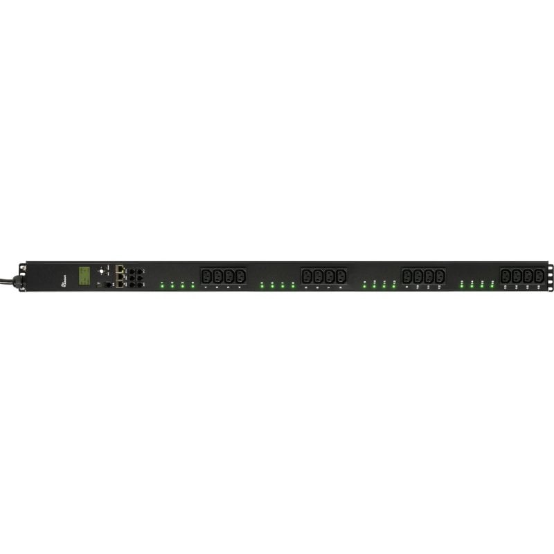 Regleta Inter-Tech SA-1632WN 16 Tomas C13 Gestionada Monitorizada USB-A RJ-11 RJ-45