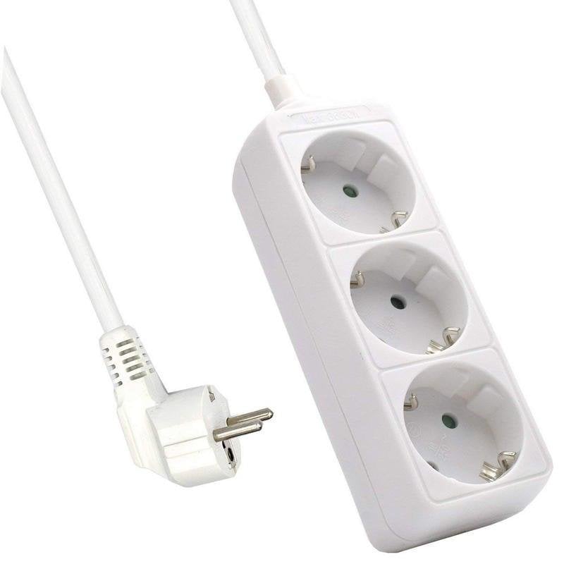 Ewent Steckdosenleiste 3xSchuko weiß