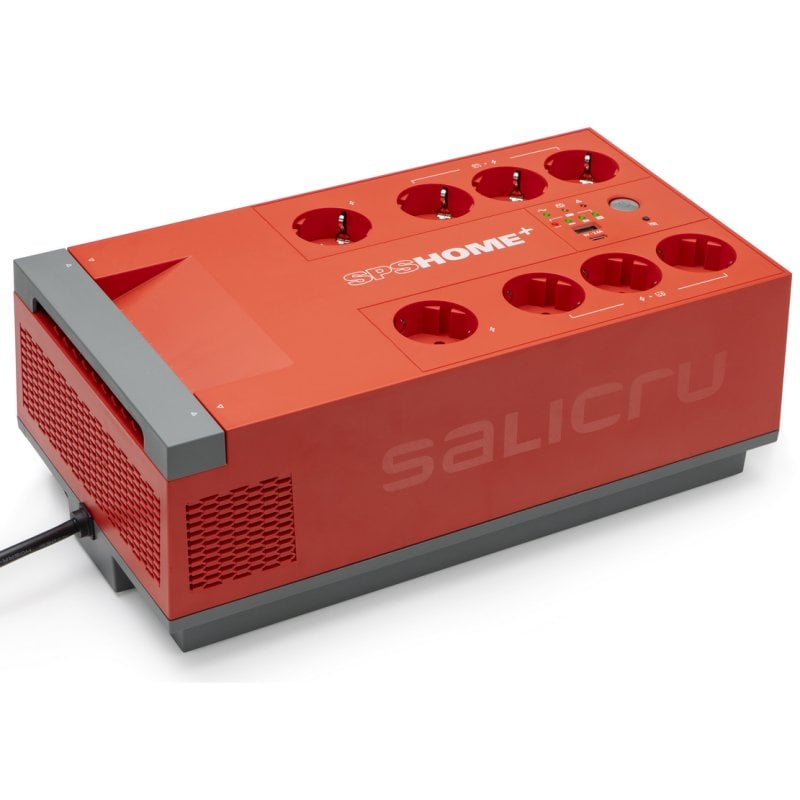 Salicru SPS 850 HOME+ SAI Línea Interactiva 650VA 360W 8 Salidas AC