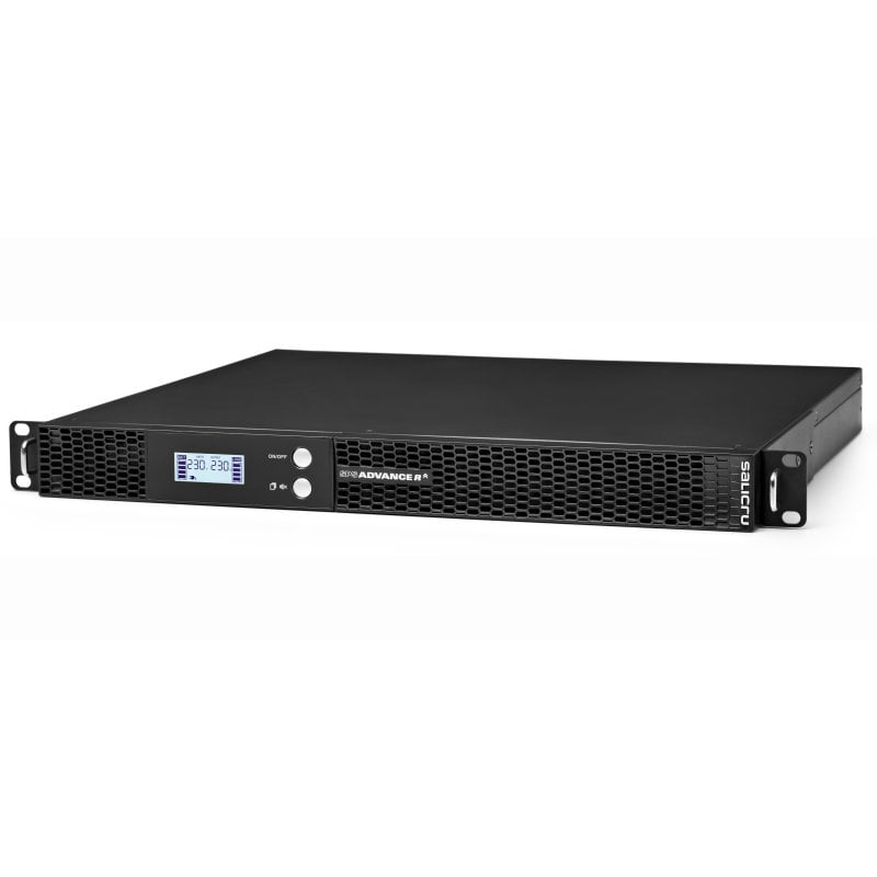 Salicru SPS Advance R SAI Línea Interactiva 1000VA 600W para Rack 1U con 6x Salidas IEC C13