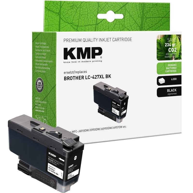 KMP High Yield Black 110 ml Compatible Brother Ink Cartridge