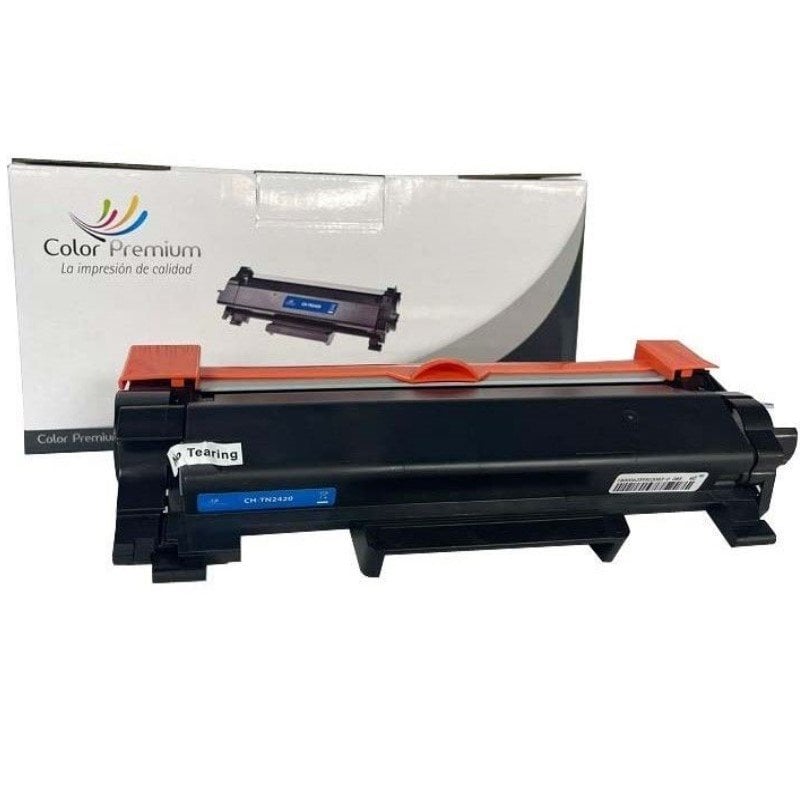 Color Premium Toner compatibile con Brother TN2420/TN2410 nero 3000 pagine