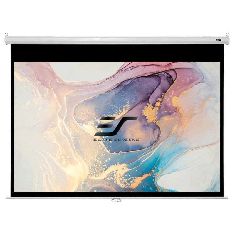 Elite Screens Rollo Pantalla de Proyección 100" Formato 16:9