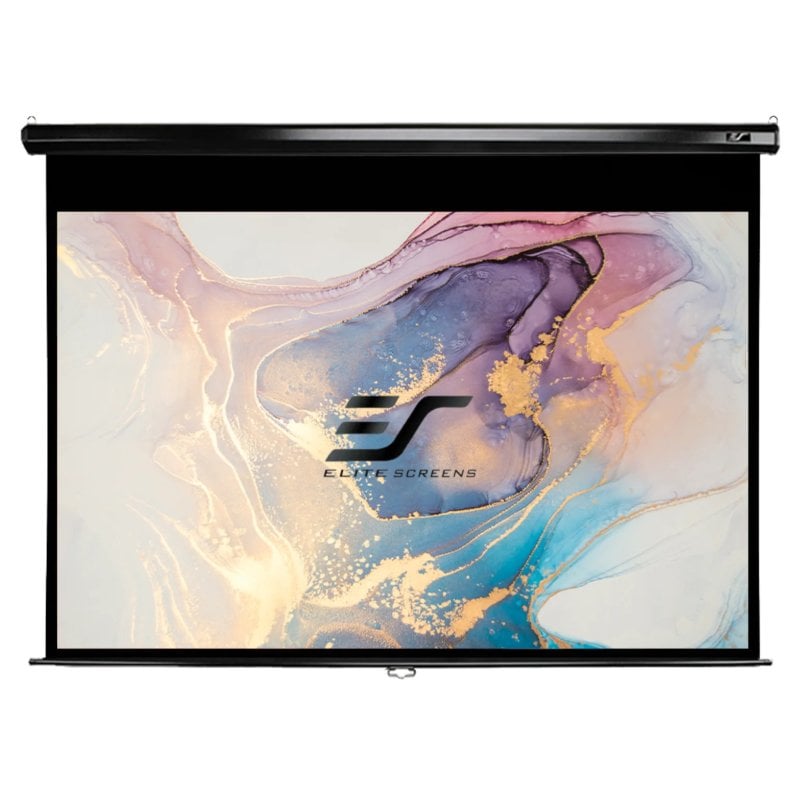 Elite Screens Roll-Up Projection Screen 100" 16:9 Format