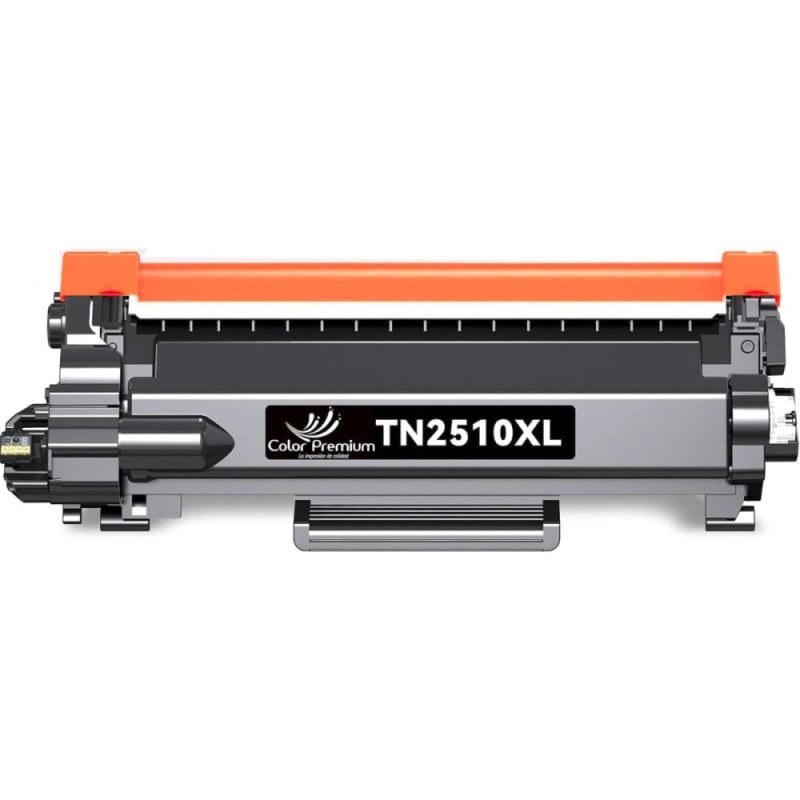 Color Premium Tóner Compatible Con Brother Tn2510xl Negro