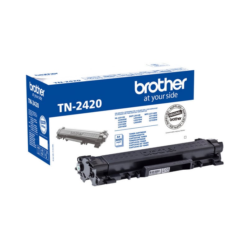 Toner noir Brother TN2420