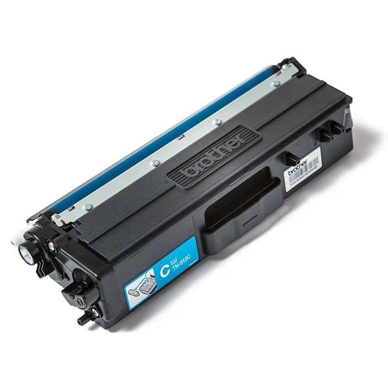 Original Brother TN-910C Cyan-Toner für Laserdrucker