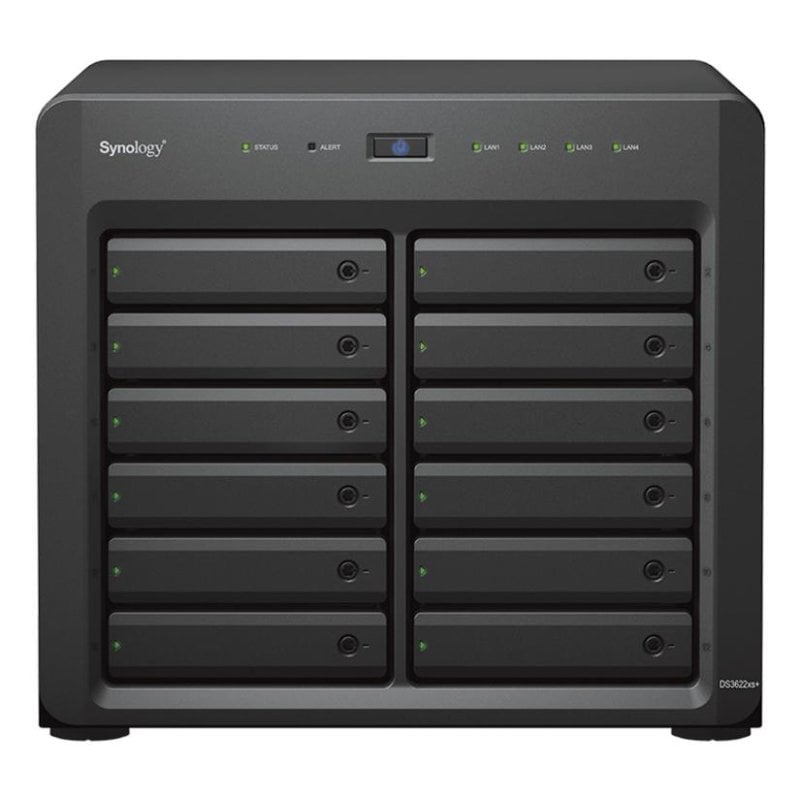 Synology DiskStation DS3622xs+ NAS 12 Bahías 16GB RAM Negro