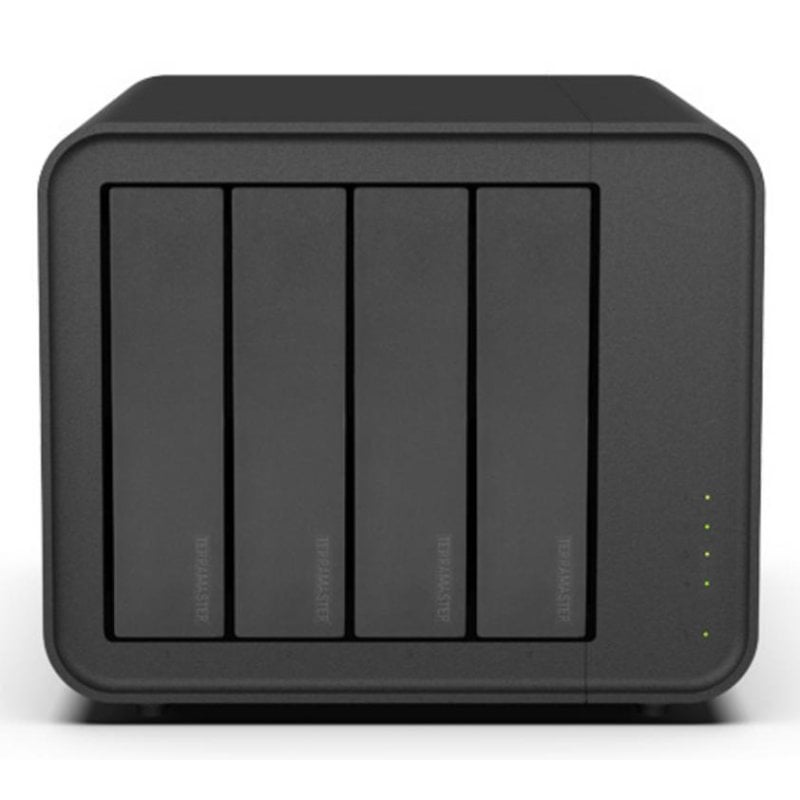 TerraMaster External Hard Drive Enclosure, 4 Bays, USB-C 10 Gbps, SATA, Desktop, No Drives