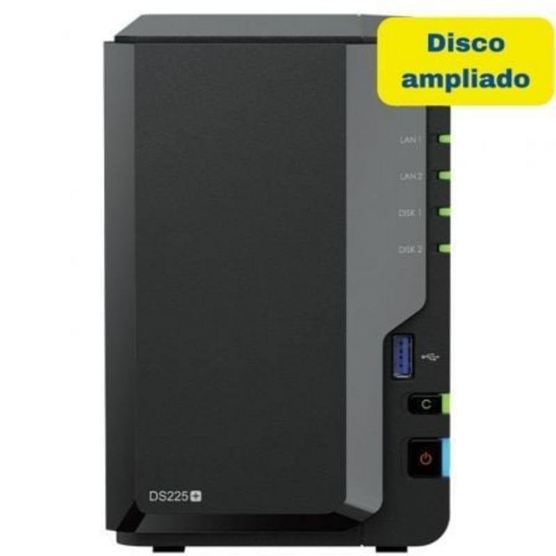 Synology 8TB 2-Schacht SATA 2,5GbE DS225+ Tower-NAS Intel Celeron J4125
