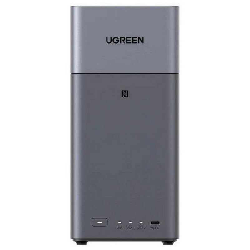 NAS Externo Ugreen DH2300 USB 3.2 HDMI 4K Backup Ultra Silencioso