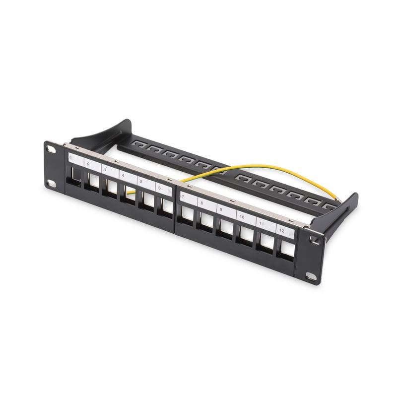 Digitus DN-91420 patch panel a 12 porte 1U