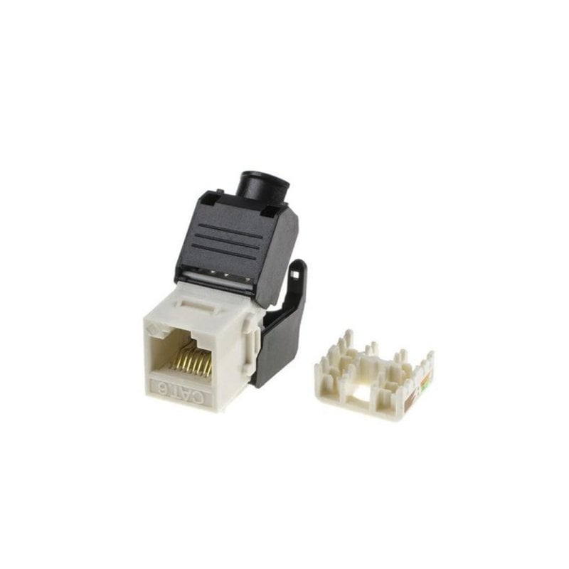Phasak PHK 2220 Cat.6 UTP Toolless Keystone Connector White