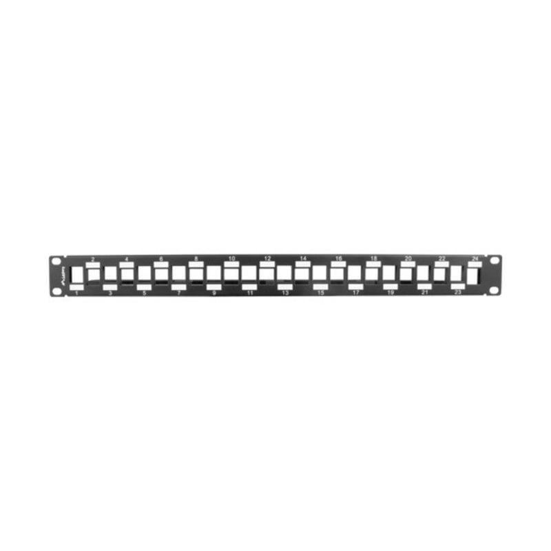 Panneau de brassage Lanberg PPKS-1224-B 1U 24 ports métal rack 19'' noir