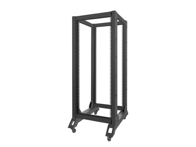 Lanberg OR01-6827-B Freestanding Rack 27U 600kg 800x600mm Black Easy Assembly
