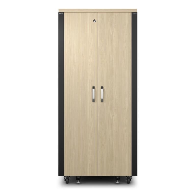 APC AR4032IA Freestanding Rack Cabinet 32U 1500 kg Maple Wood