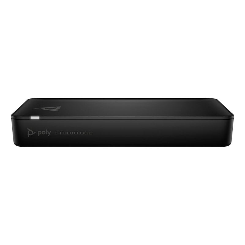 Poly Studio G62 4K Ultra HD video conferencing system for 10 people, black
