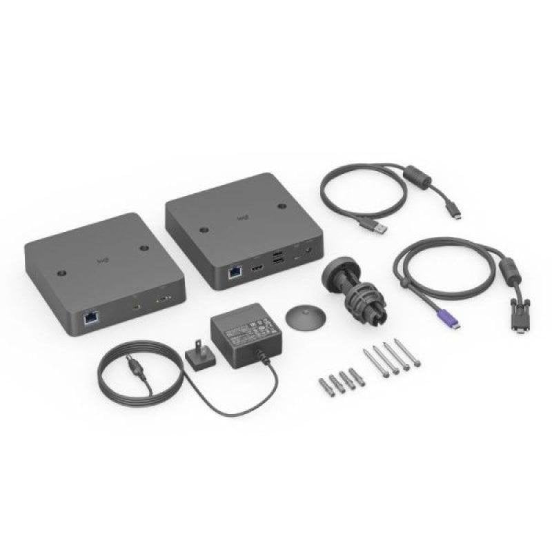 Kit Extend Logitech Negro Plástico Reciclado FSC Conector Derecho