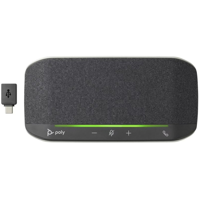 Poly Sync 10 Haut-parleur mains libres pour visioconférences noir
