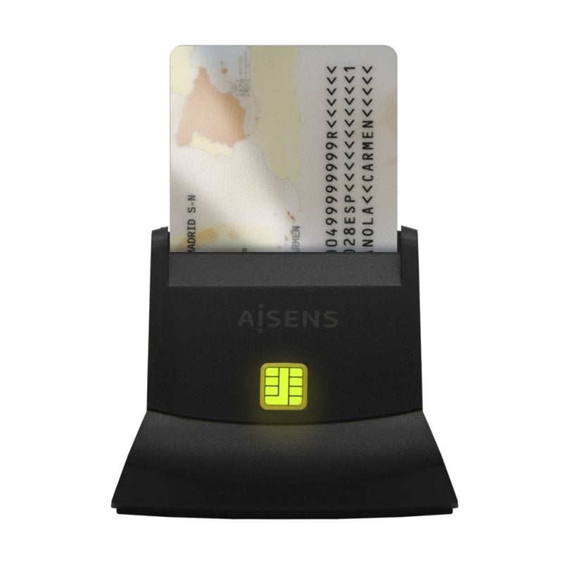 Aisens ASCR-SN05-BK Lector de DNIe Negro