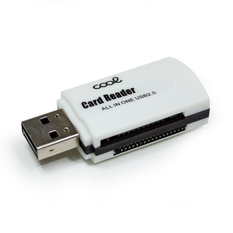 Cool All in One Universal USB Multi-Card Reader White