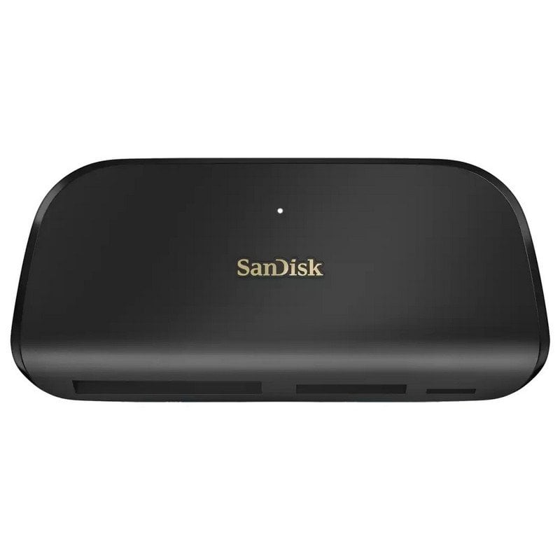 Sandisk ImageMate PRO USB-C Lector y Grabador Multitarjetas SD/microSD/CompactFlash USB-C 3.2 Negro