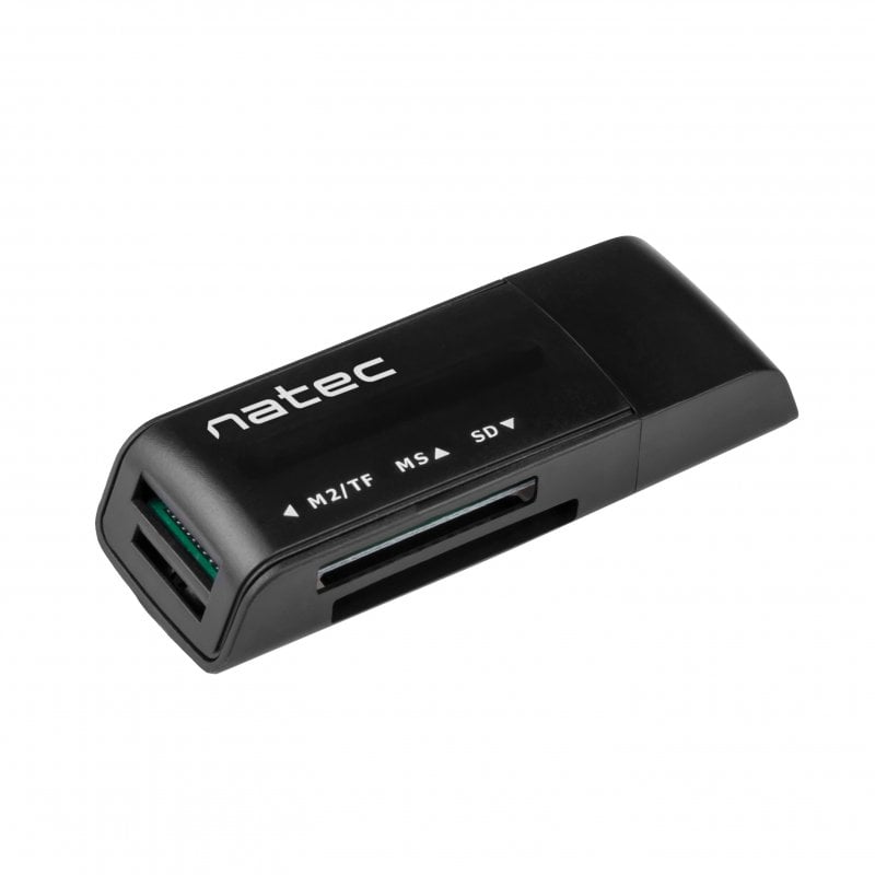 Natec ANT 3 Lector de Tarjetas USB 2.0 Negro