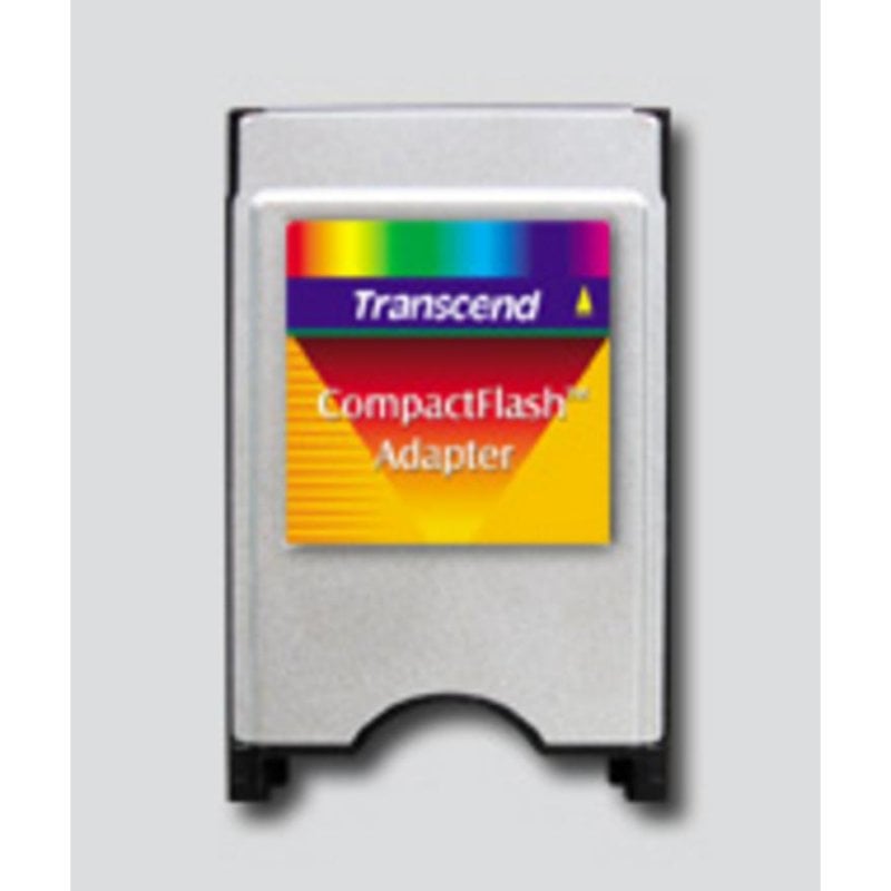Transcend CompactFlash auf PCMCIA Kartenleseradapter Silber