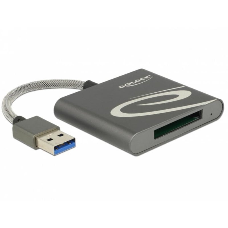 Lector de tarjetas Delock 91583 XQD USB 3.2 Gen 1