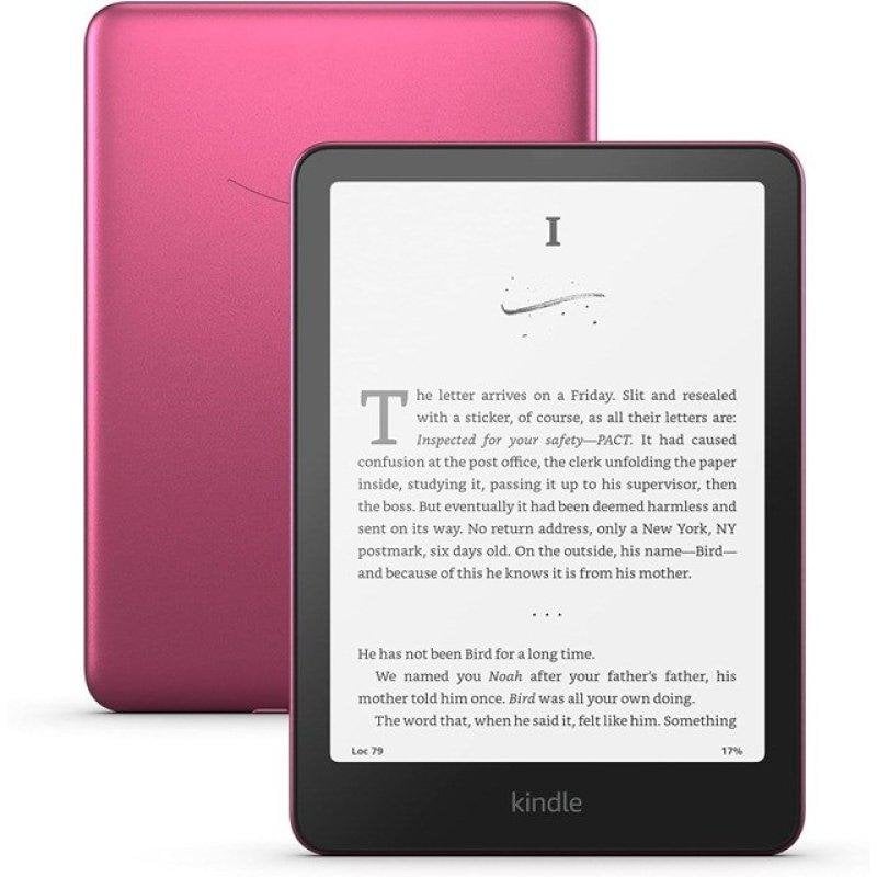 Lector de libros electrónicos Kindle 7" 32 GB Wi-Fi Frambuesa IPX8