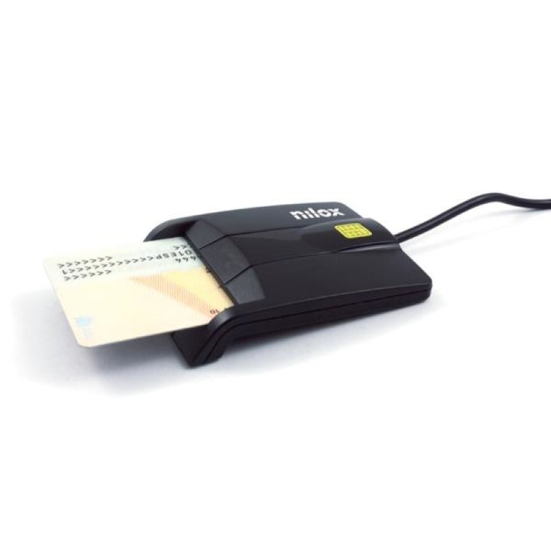 Nilox DNIe-Kartenleser USB 2.0 Schwarz