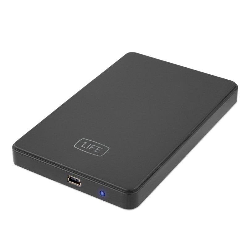Box esterno 1Life hd:flux 2, 2,5" SATA, USB 2.0, fino a 2TB, senza attrezzi