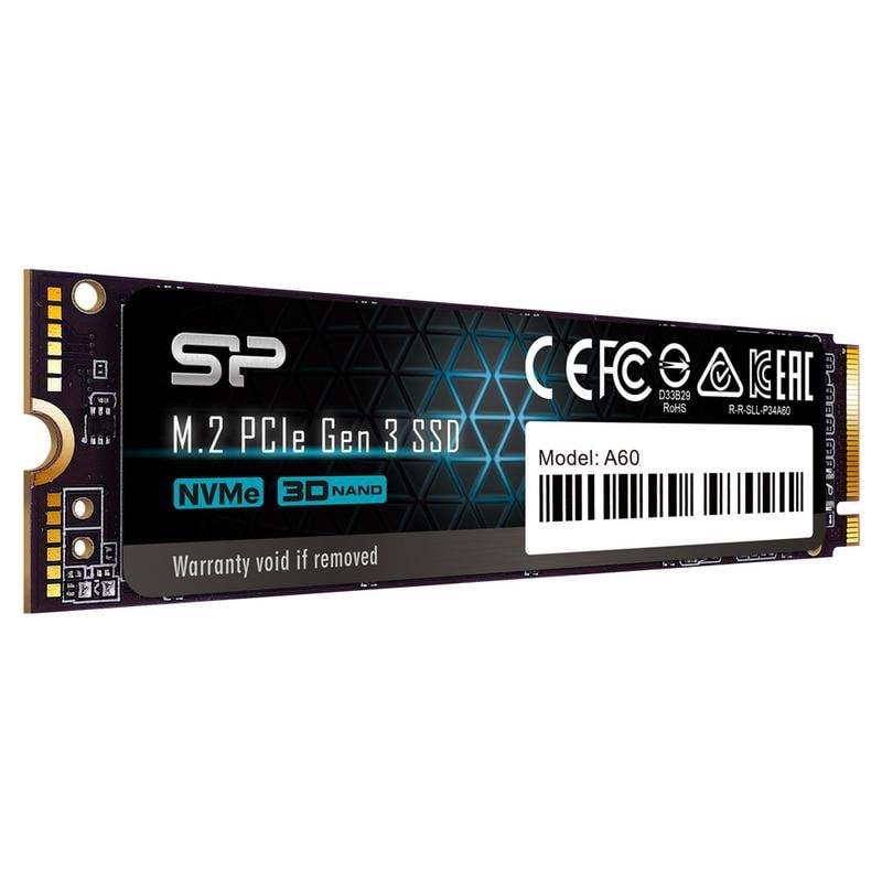 Silicon Power P34A60 128GB M.2 NVMe-Laufwerk, 1800MB/s 600MB/s