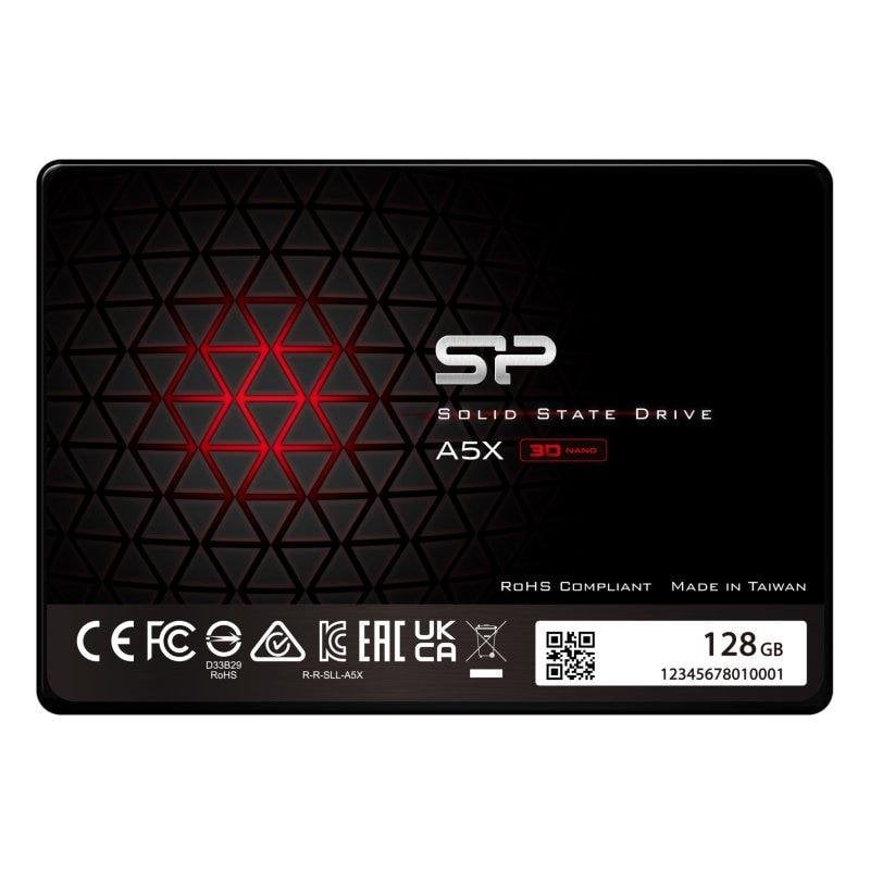 Disco Duro Silicon Power Ace A5X 128GB SSD SATA III 6Gb/s 7 mm SLC Cache