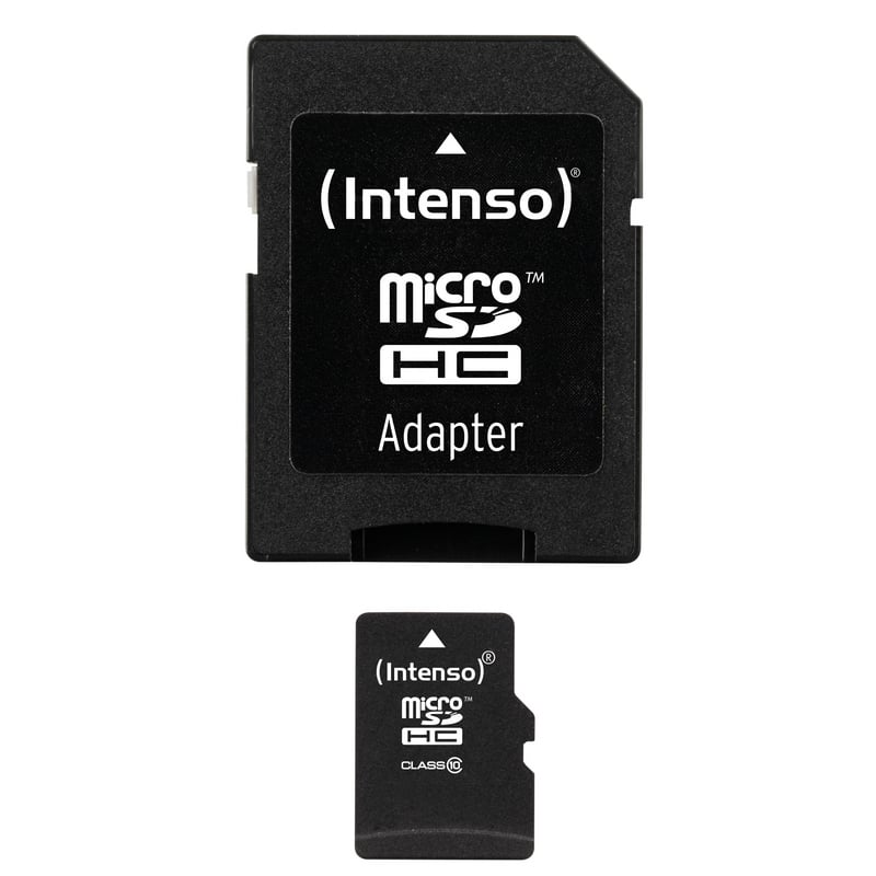 Cartão de memória MicroSD SDHC Intenso 32GB Classe 10