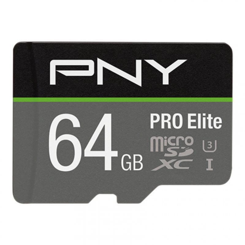 PNY Pro Elite microSDXC 64GB UHS-I U3 Klasse 10