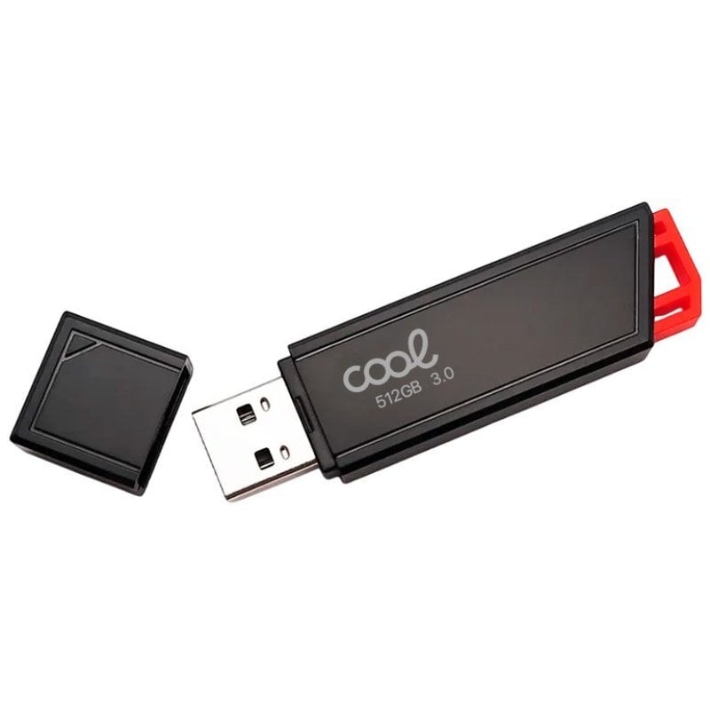 Chiavetta USB Cool Lancer USB 3.0 512GB, rossa