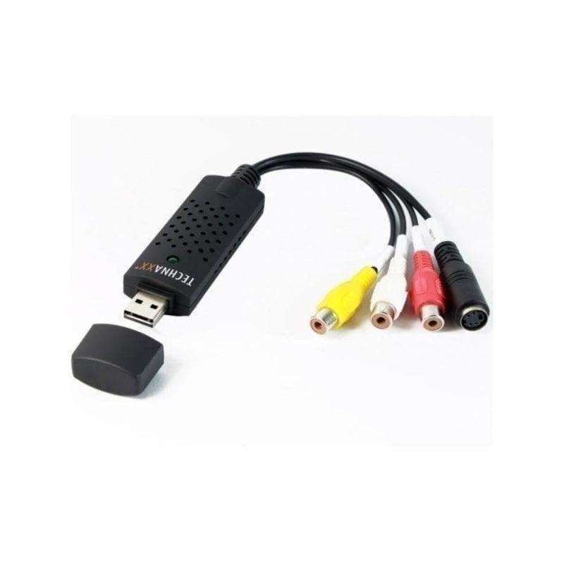 Capturador de Vídeo Technaxx USB 2.0 RCA y S-Video 720x576