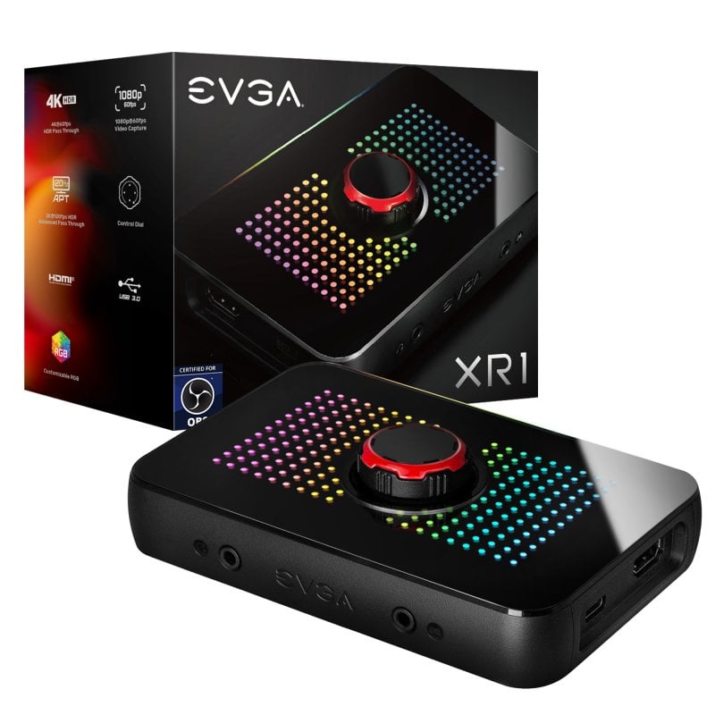 Carte de capture vidéo EVGA XR1 USB-C