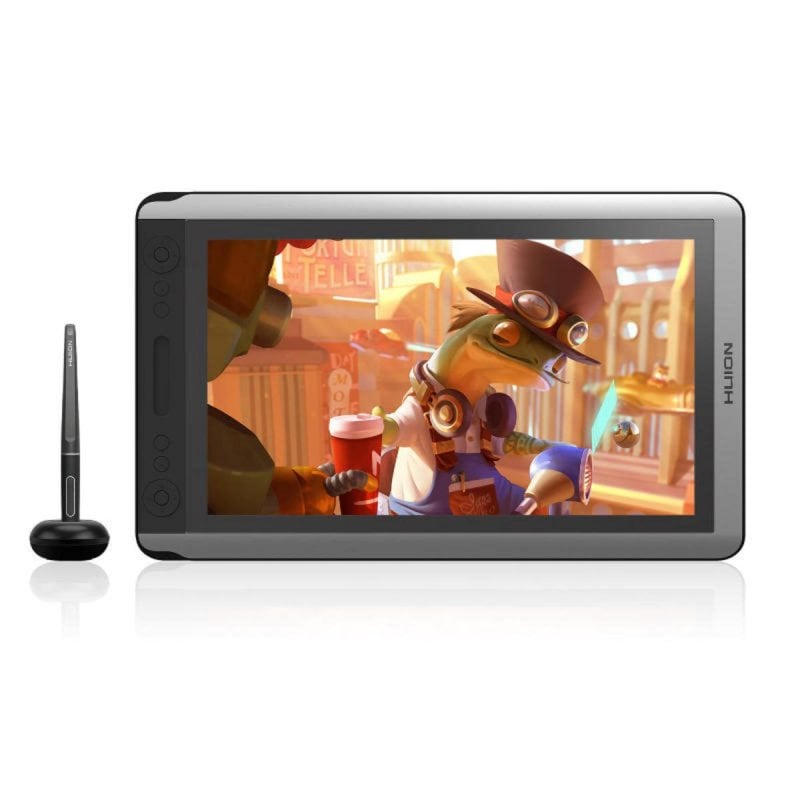 Écran à stylet HUION Kamvas 16, IPS 15,6 pouces Full HD, 8192 niveaux de pression, 14 touches, USB