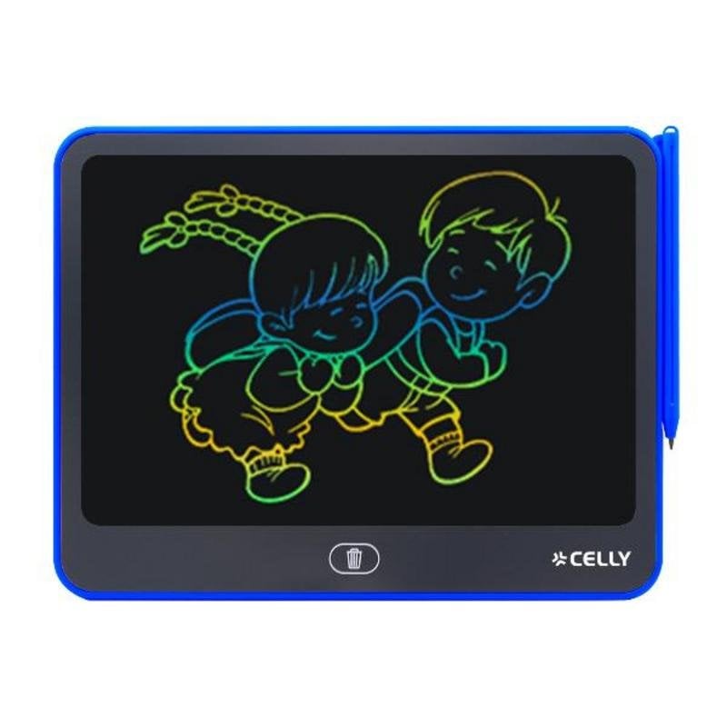 Tableta de escritura Celly KIDSBOARD Azul Multicolor resistente al agua