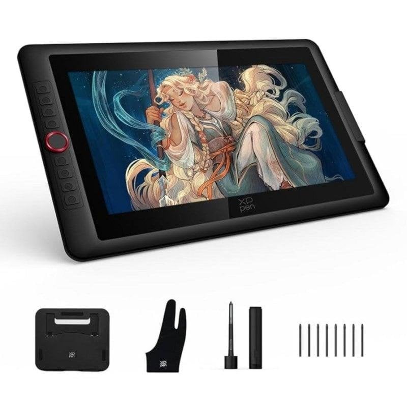 XP-Pen Artist 15.6 Pro V2 Grafiktablett mit Full-HD-Display und batterielosem Stift