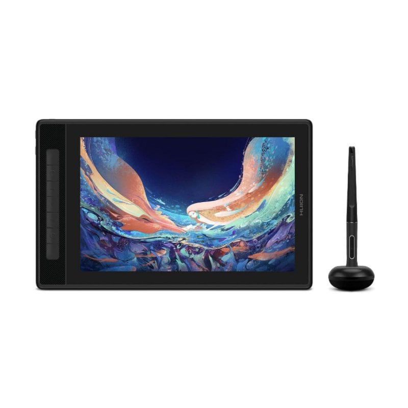 Tablet gráfico com ecrã HUION Kamvas Pro 13 (2.5K) IPS USB, 8192 níveis de pressão